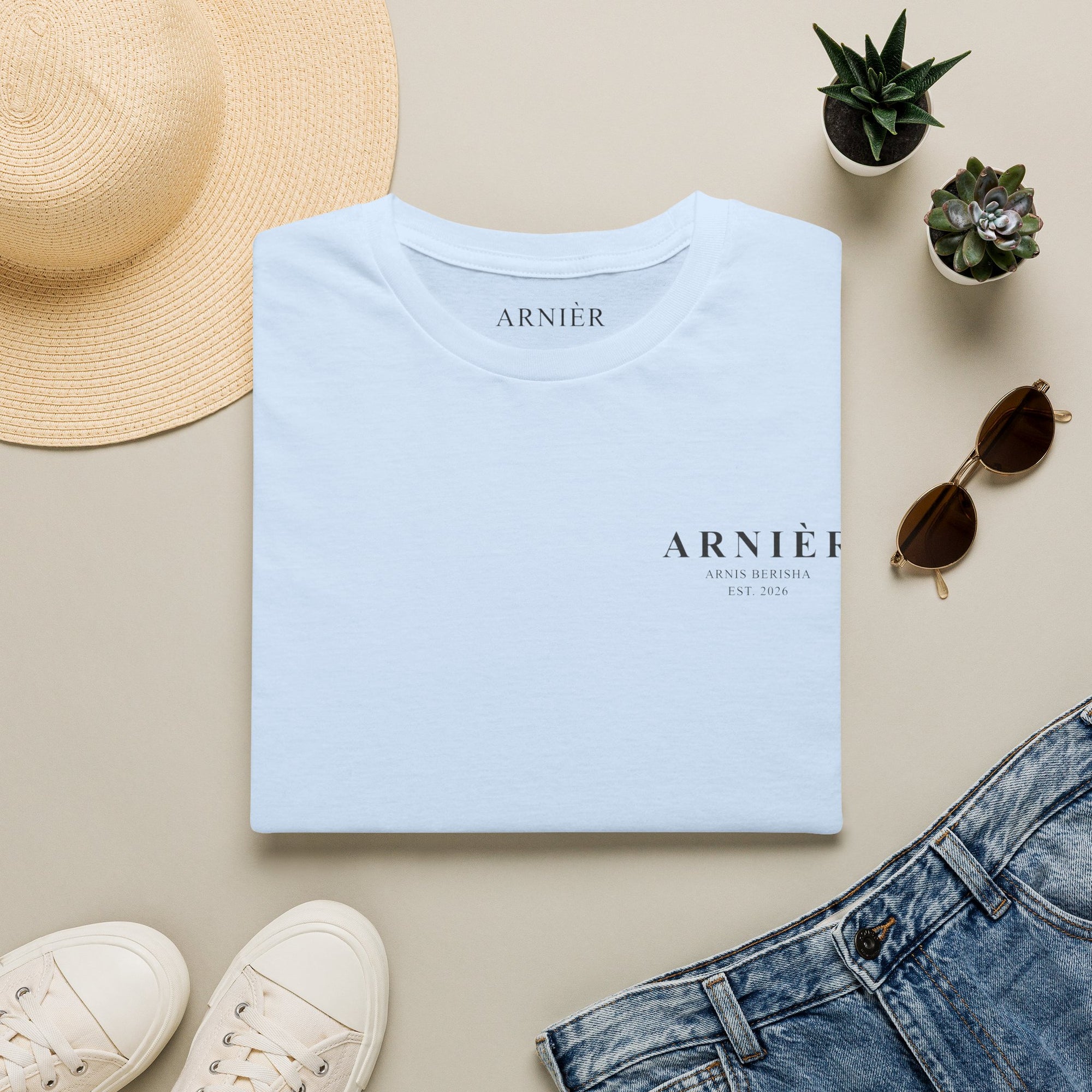 Minimalist Arniè Logo T-Shirt — Classic Casual Tee