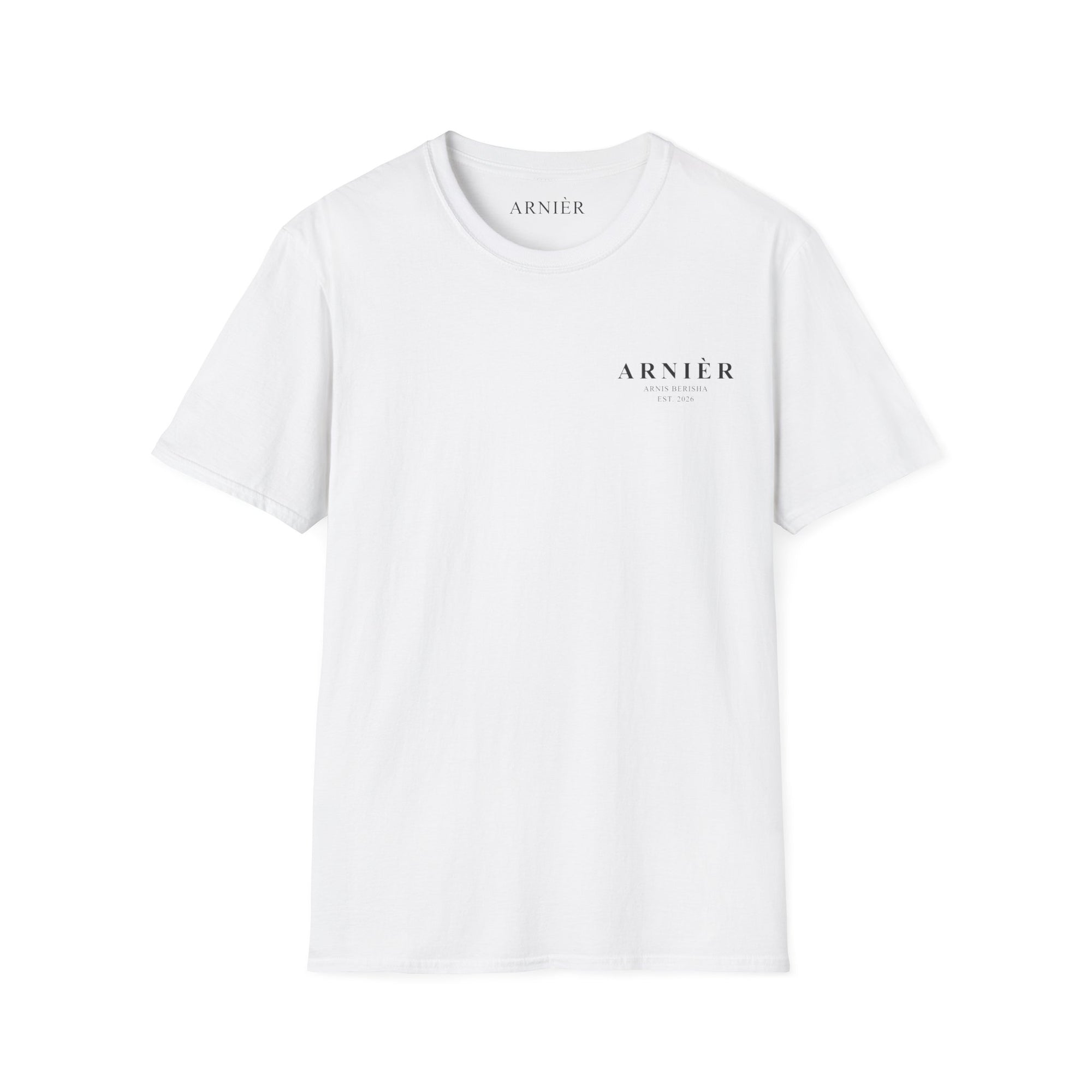 Minimalist Arniè Logo T-Shirt — Classic Casual Tee