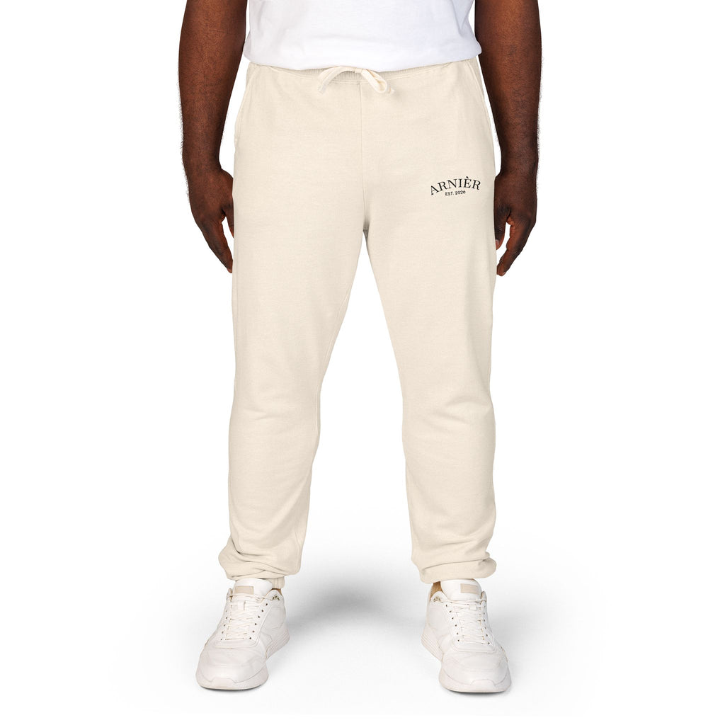 Arnièr Olive Embroidered Fleece Joggers