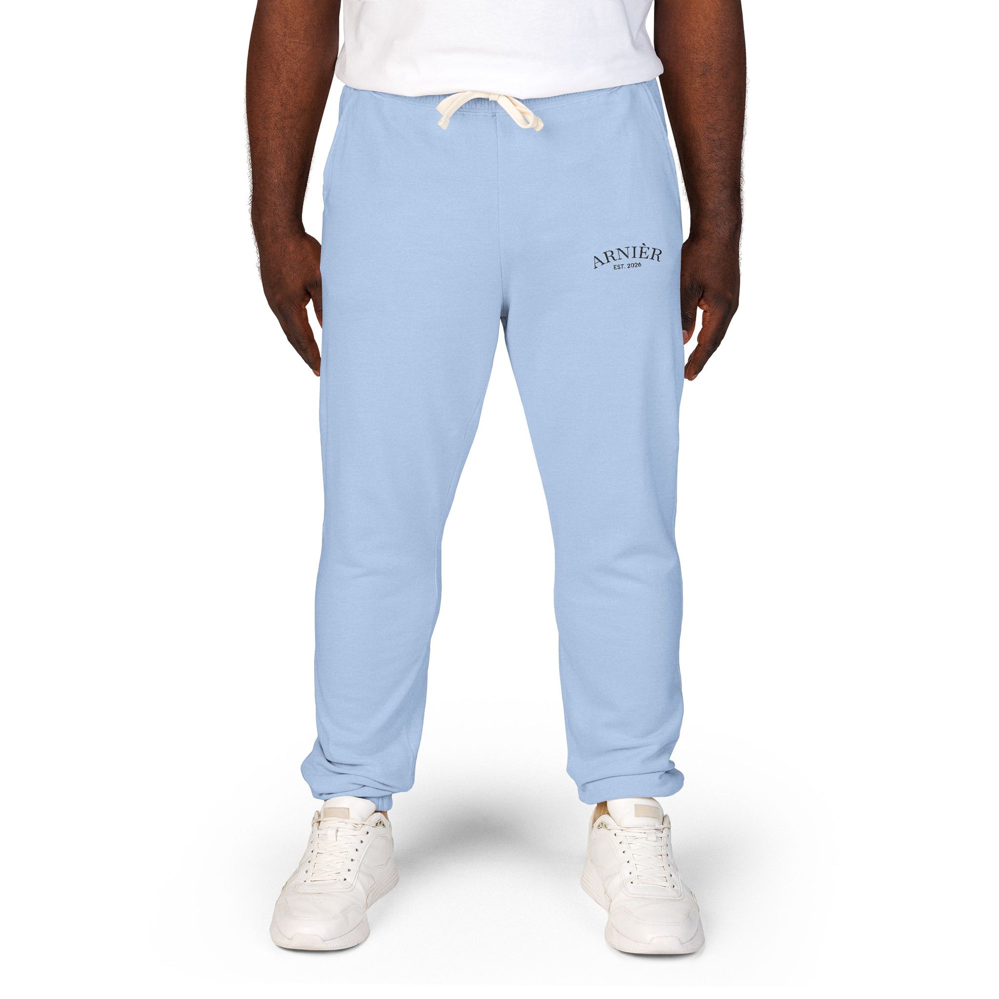 Arnièr Olive Embroidered Fleece Joggers