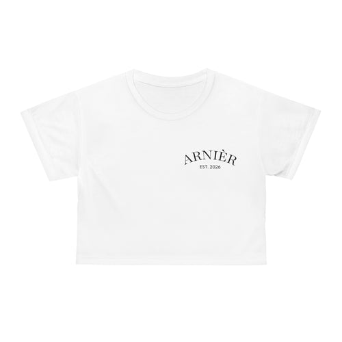 ARNIÈR Crop Essential T-Shirt Damen