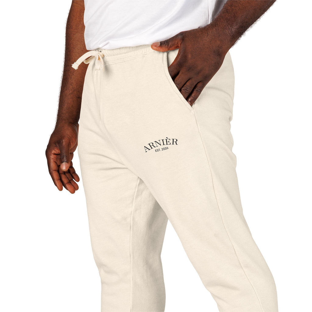 Arnièr Olive Embroidered Fleece Joggers