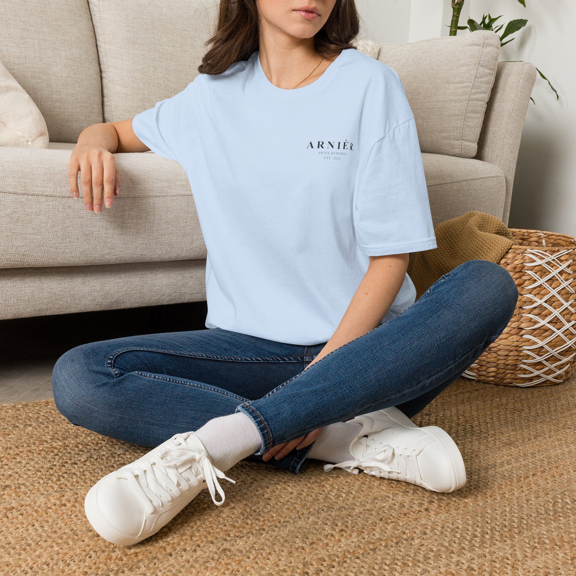 Minimalist Arniè Logo T-Shirt — Classic Casual Tee